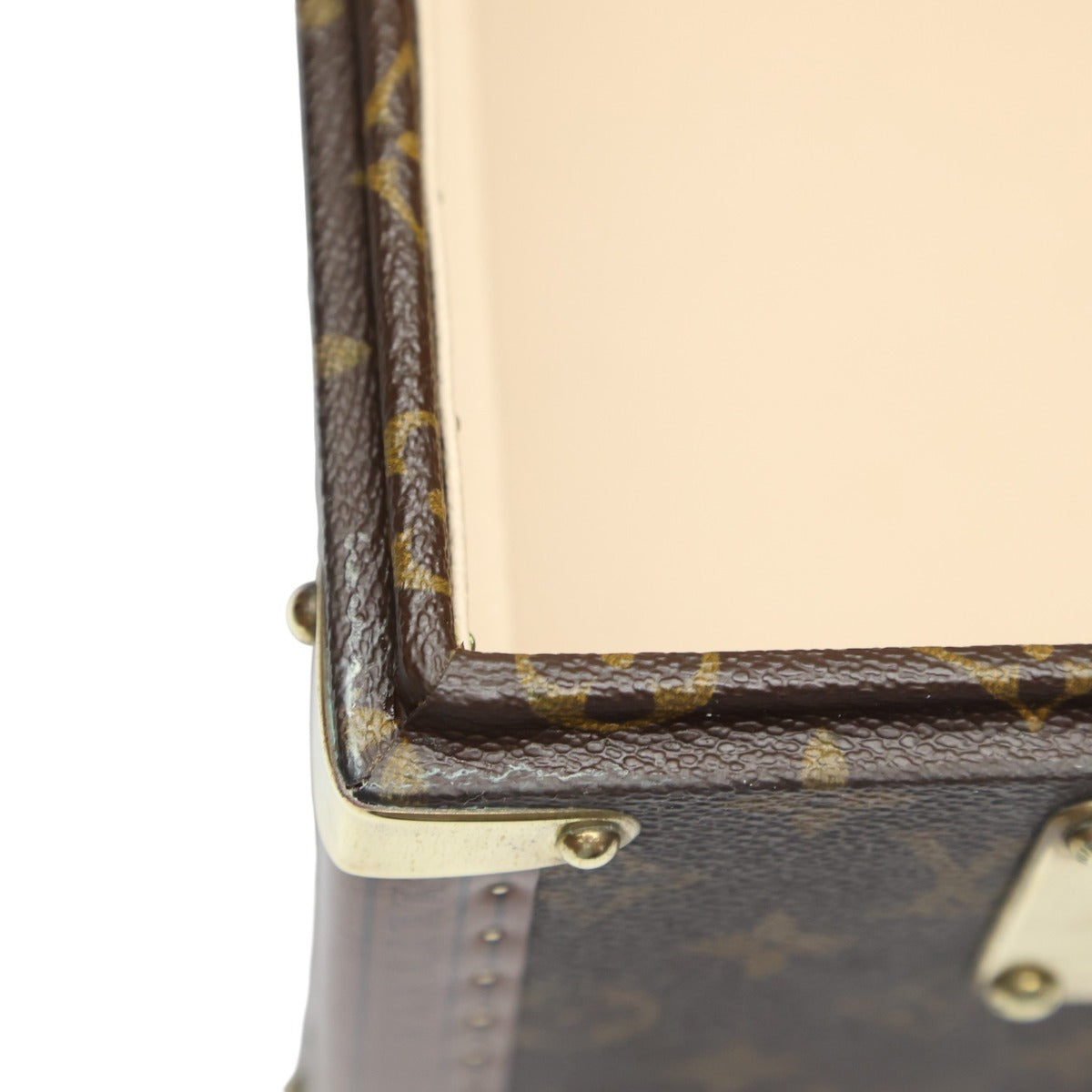 ルイヴィトン LOUIS VUITTON その他バッグ
 化粧ケース モノグラム ボワット・フラコン モノグラムキャンバス M21828 ブラウン LV
 【SS】
 【中古】