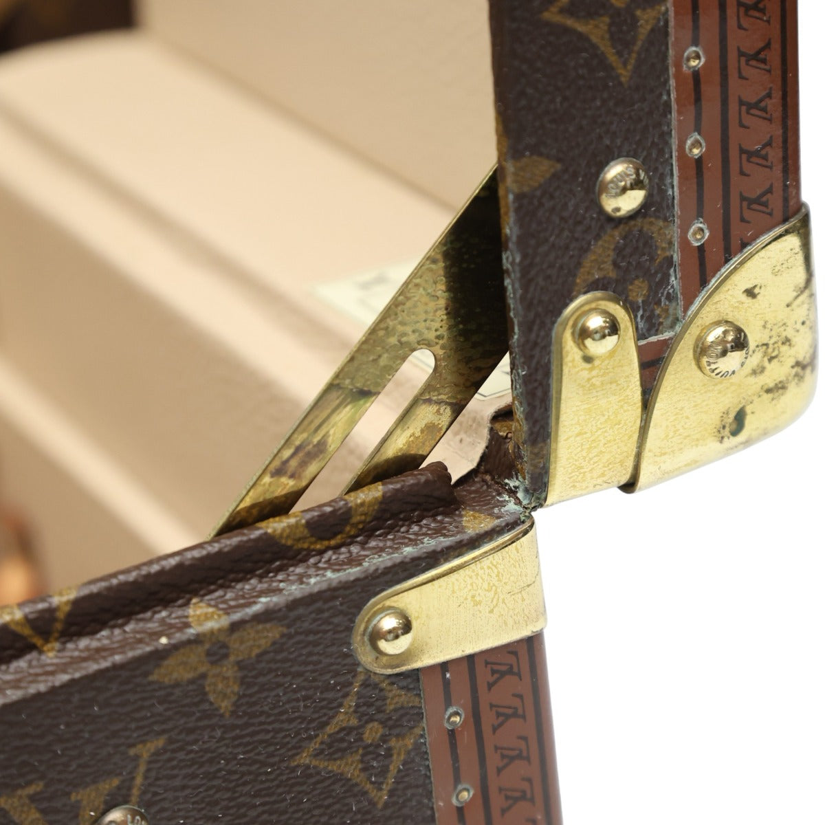 ルイヴィトン LOUIS VUITTON その他バッグ
 化粧ケース モノグラム ボワット・フラコン モノグラムキャンバス M21828 ブラウン LV
 【SS】
 【中古】
