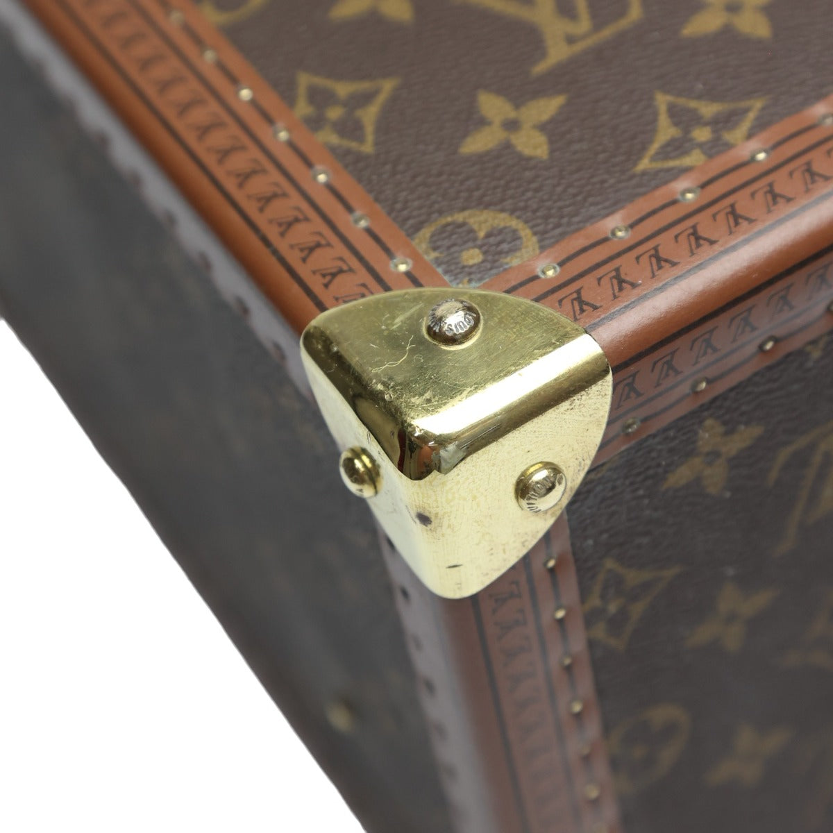 ルイヴィトン LOUIS VUITTON その他バッグ
 化粧ケース モノグラム ボワット・フラコン モノグラムキャンバス M21828 ブラウン LV
 【SS】
 【中古】