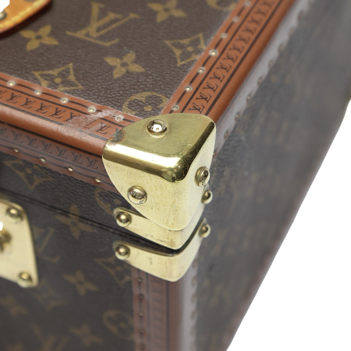 ルイヴィトン LOUIS VUITTON その他バッグ
 化粧ケース モノグラム ボワット・フラコン モノグラムキャンバス M21828 ブラウン LV
 【SS】
 【中古】