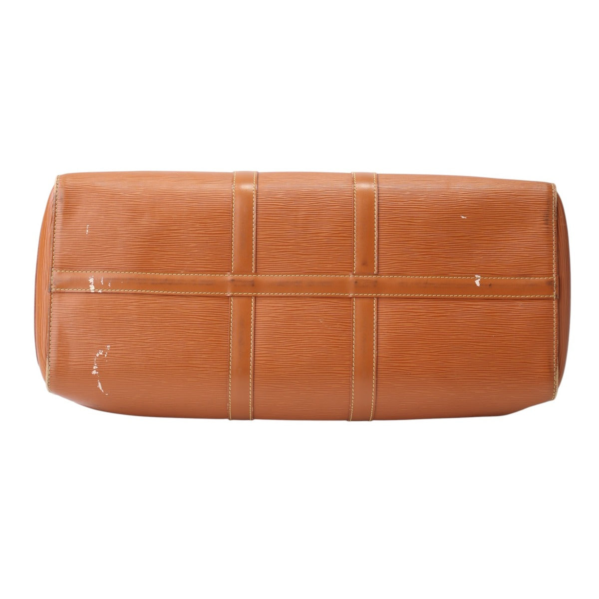 ルイヴィトン LOUIS VUITTON ボストンバッグ
 旅行かばん エピ キーポル45 エピレザー M42978 ゴールド LV
 【SS】
 【中古】