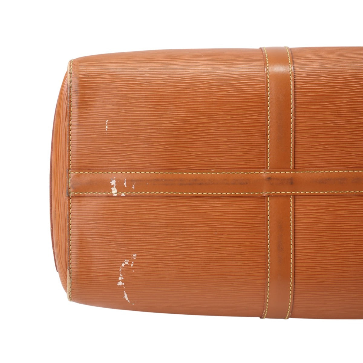 ルイヴィトン LOUIS VUITTON ボストンバッグ
 旅行かばん エピ キーポル45 エピレザー M42978 ゴールド LV
 【SS】
 【中古】