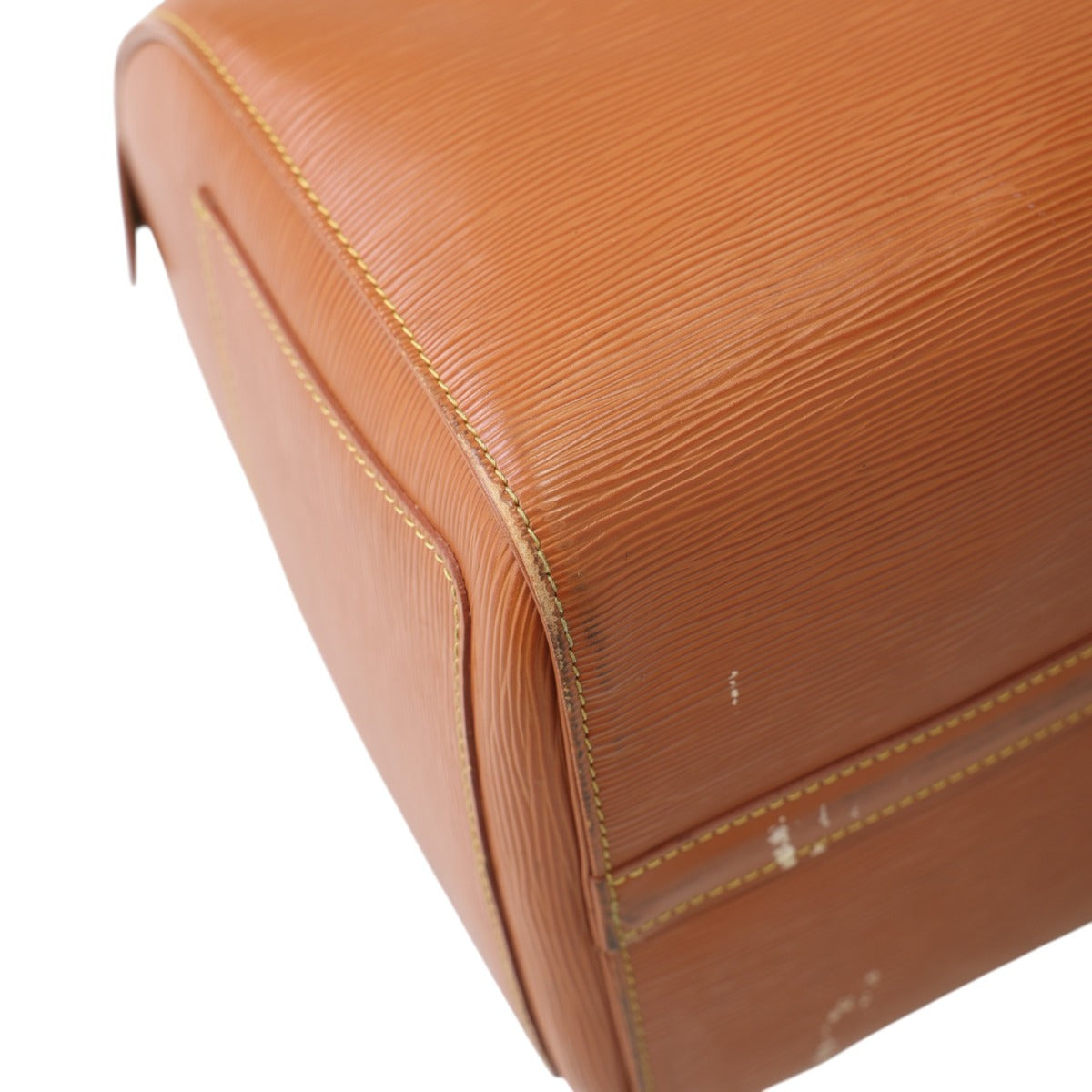 ルイヴィトン LOUIS VUITTON ボストンバッグ
 旅行かばん エピ キーポル45 エピレザー M42978 ゴールド LV
 【SS】
 【中古】