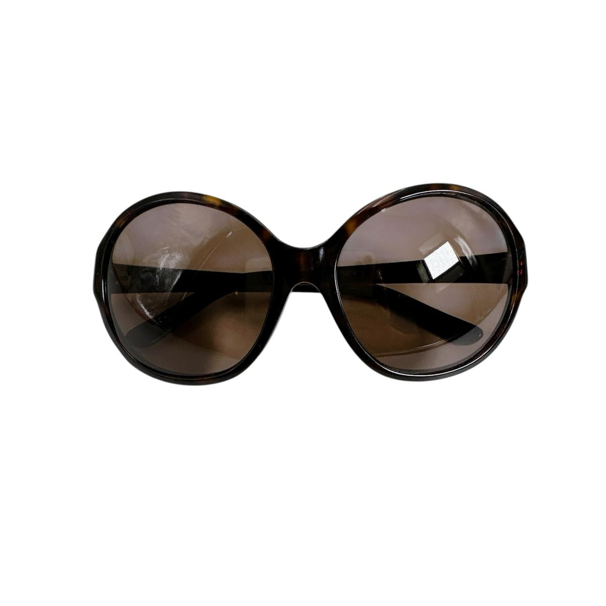 ドルチェアンドガッバーナ DOLCE&GABBANA サングラス
 サングラス D&G 502/73 58□17 130 プラスチック ブラウン 【SS】
 【中古】