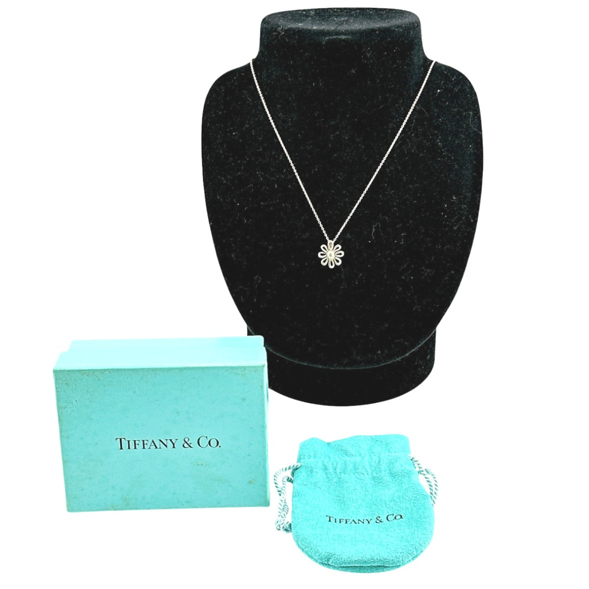 ティファニー TIFFANY&Co. ネックレス
 花 箱付き シルバー925 シルバー925 シルバー 【SS】
 【中古】