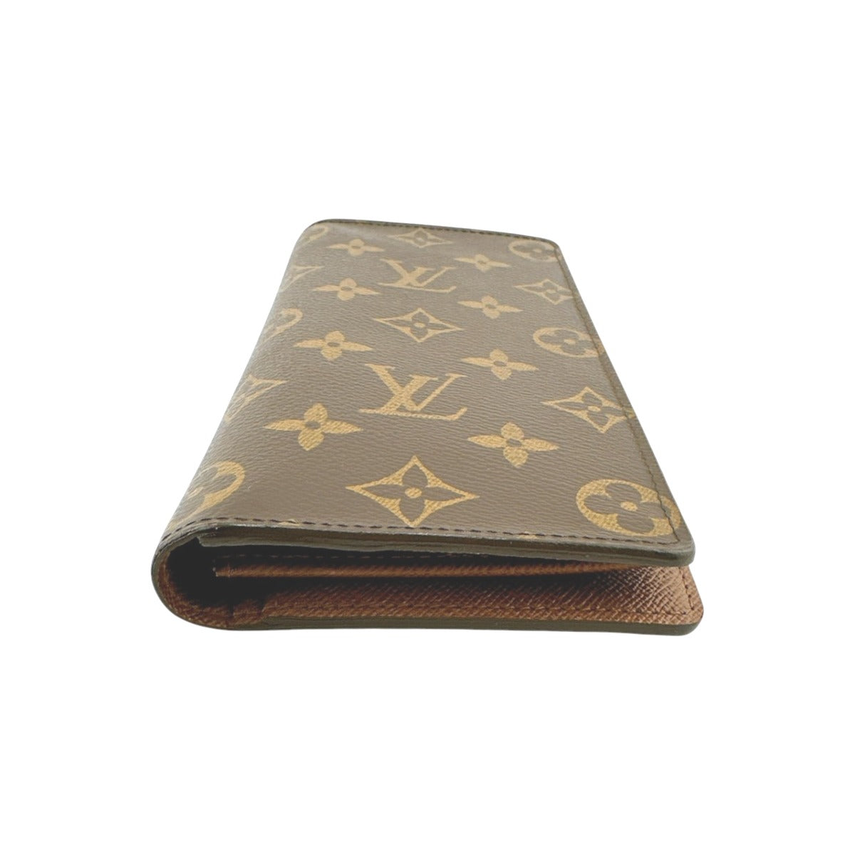 ルイヴィトン LOUIS VUITTON 長財布
 長財布 モノグラム ポルトフォイユ・ブラザ モノグラムキャンバス M66540 ブラウン LV
 【SS】
 【中古】