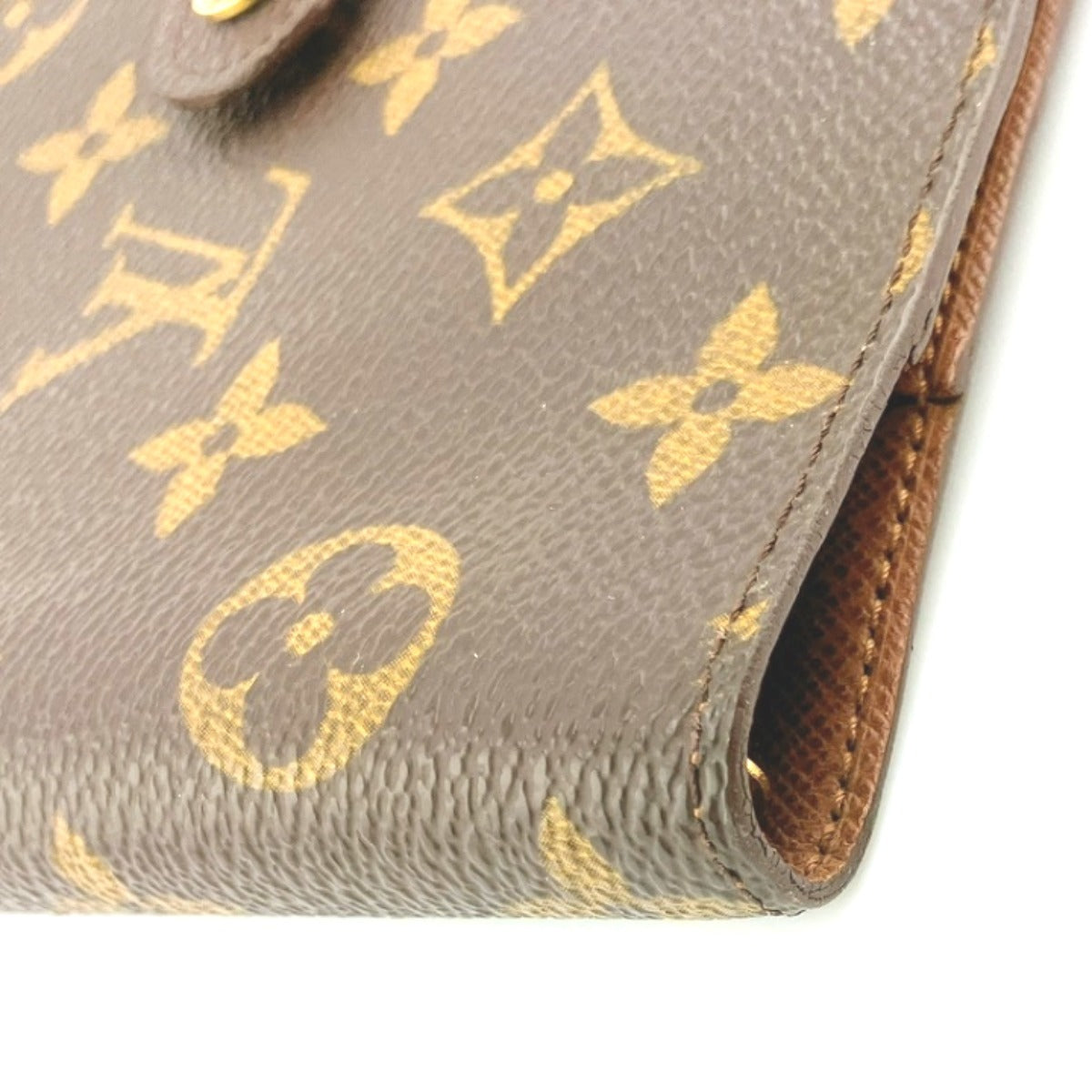 ルイヴィトン LOUIS VUITTON 手帳カバー
 手帳ケース モノグラム アジェンダPM モノグラムキャンバス R20005 ブラウン LV
 【SS】
 【中古】