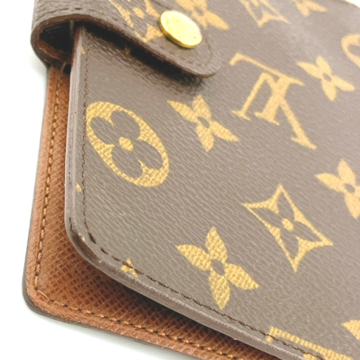 ルイヴィトン LOUIS VUITTON 手帳カバー
 手帳ケース モノグラム アジェンダPM モノグラムキャンバス R20005 ブラウン LV
 【SS】
 【中古】