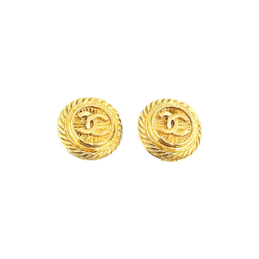 シャネル CHANEL イヤリング
 イヤリング ヴィンテージ ココマーク メタル ゴールド 【SS】
 【中古】