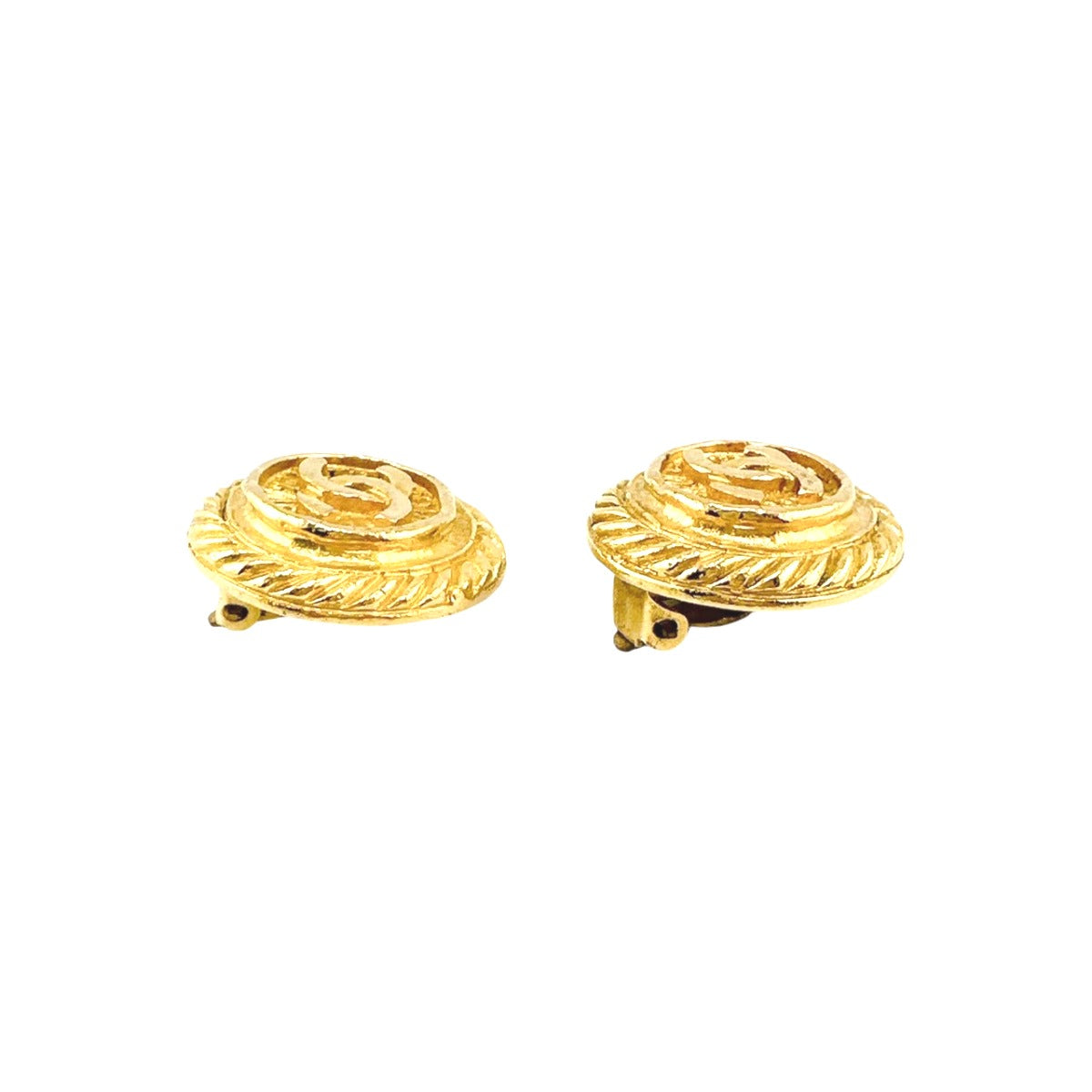 シャネル CHANEL イヤリング
 イヤリング ヴィンテージ ココマーク メタル ゴールド 【SS】
 【中古】