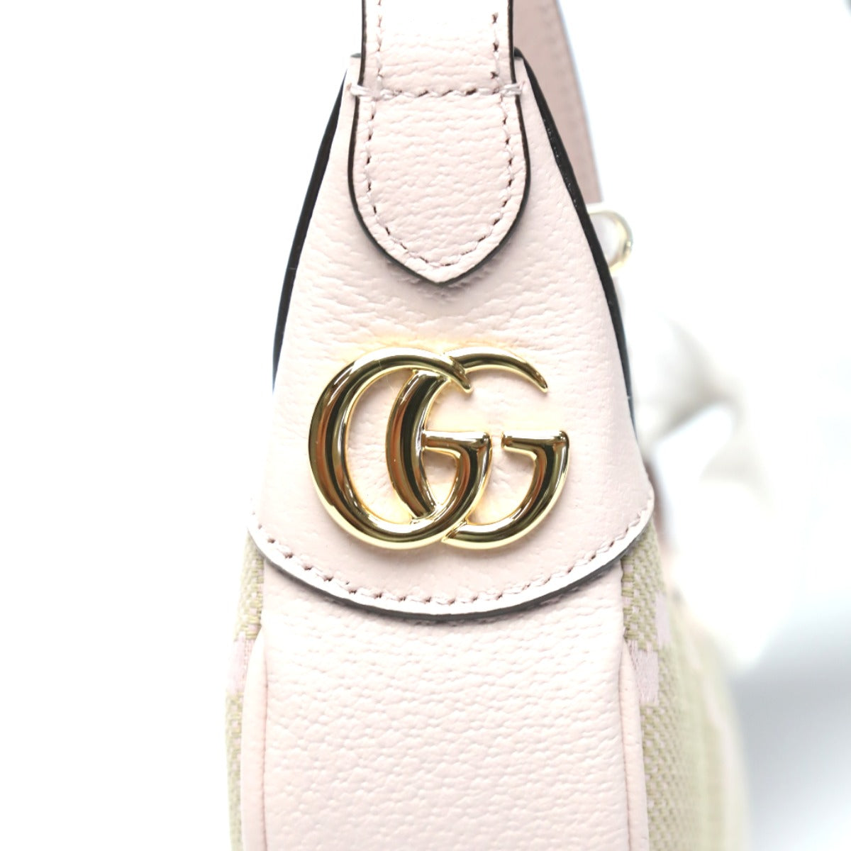 グッチ GUCCI ハンドバッグ
 ワンショルダー オフィディア ジャンボGG ミニバック GGキャンバス ‎658551 ピンク 【SS】
 【中古】