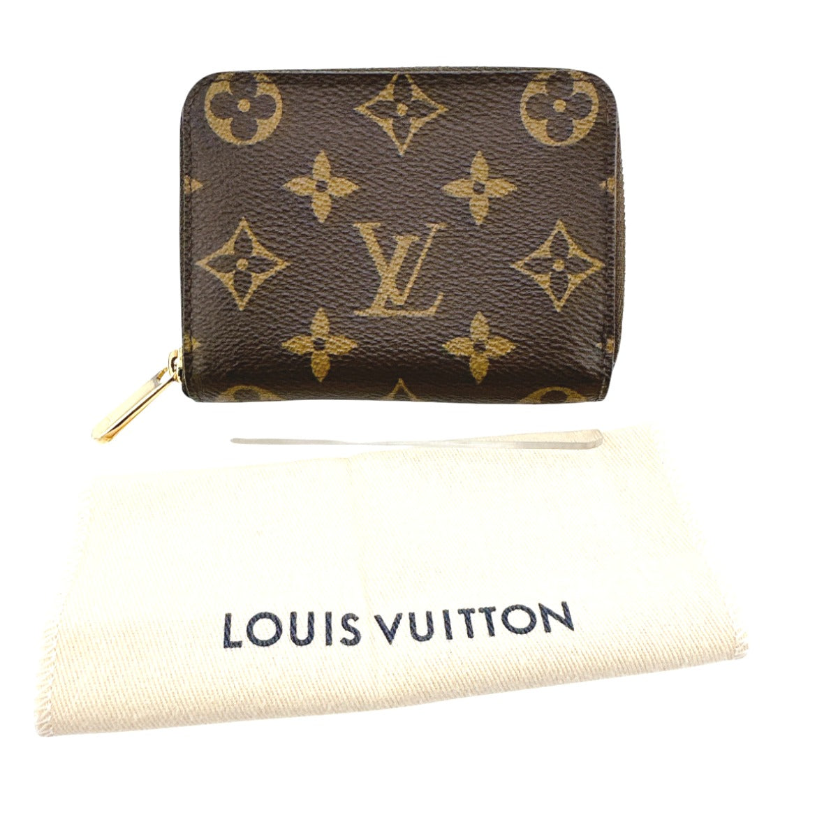 ルイヴィトン LOUIS VUITTON コインケース
 コインケース モノグラム ジッピーコインパース モノグラムキャンバス M60067 ブラウン LV
 【SS】
 【中古】