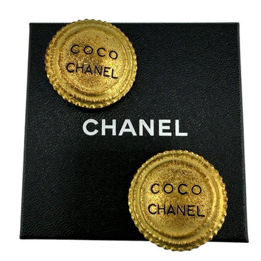 シャネル CHANEL イヤリング
 イヤリング ヴィンテージ サークル  ゴールド 【SS】
 【中古】