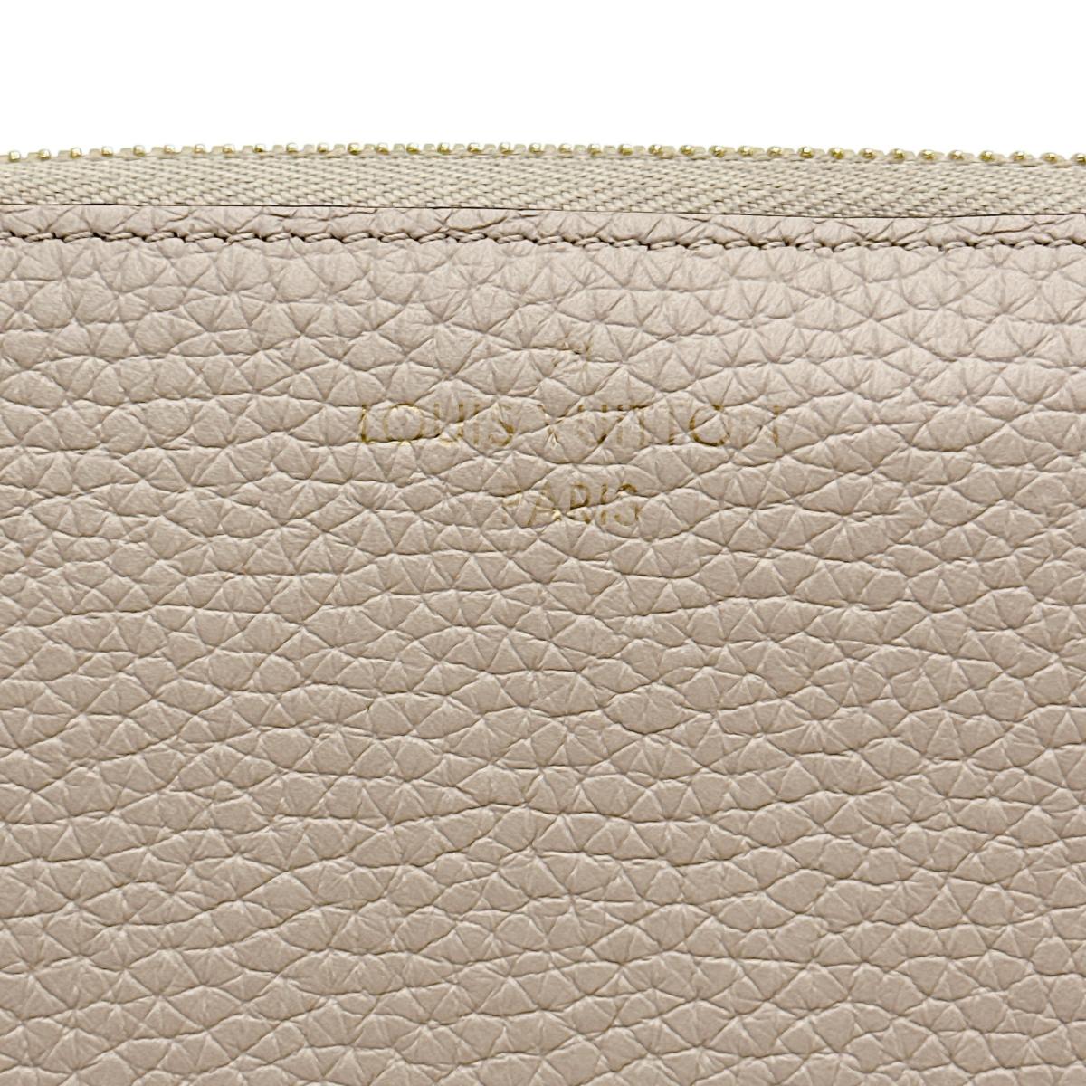 ルイヴィトン LOUIS VUITTON 長財布
 L字ファスナー トリヨンレザー ポルトフォイユ・コメット 牛革 M63104 ガレ LV
 【SS】
 【中古】