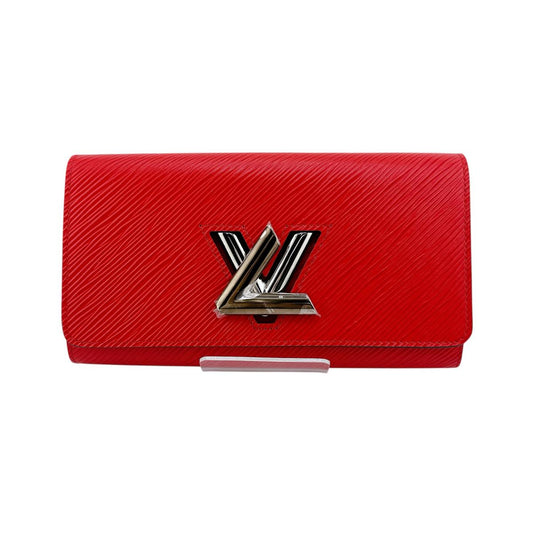 ルイヴィトン LOUIS VUITTON 長財布
 長財布 エピ ポルトフォイユ・ツイスト エピレザー M61179 コクリコ LV
 【SS】
 【中古】