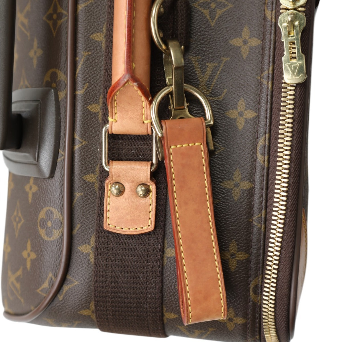 ルイヴィトン LOUIS VUITTON キャリーバッグ
 キャスター付き旅行かばん モノグラム ペガス55 モノグラムキャンバス M23294 ブラウン LV
 【SS】
 【中古】