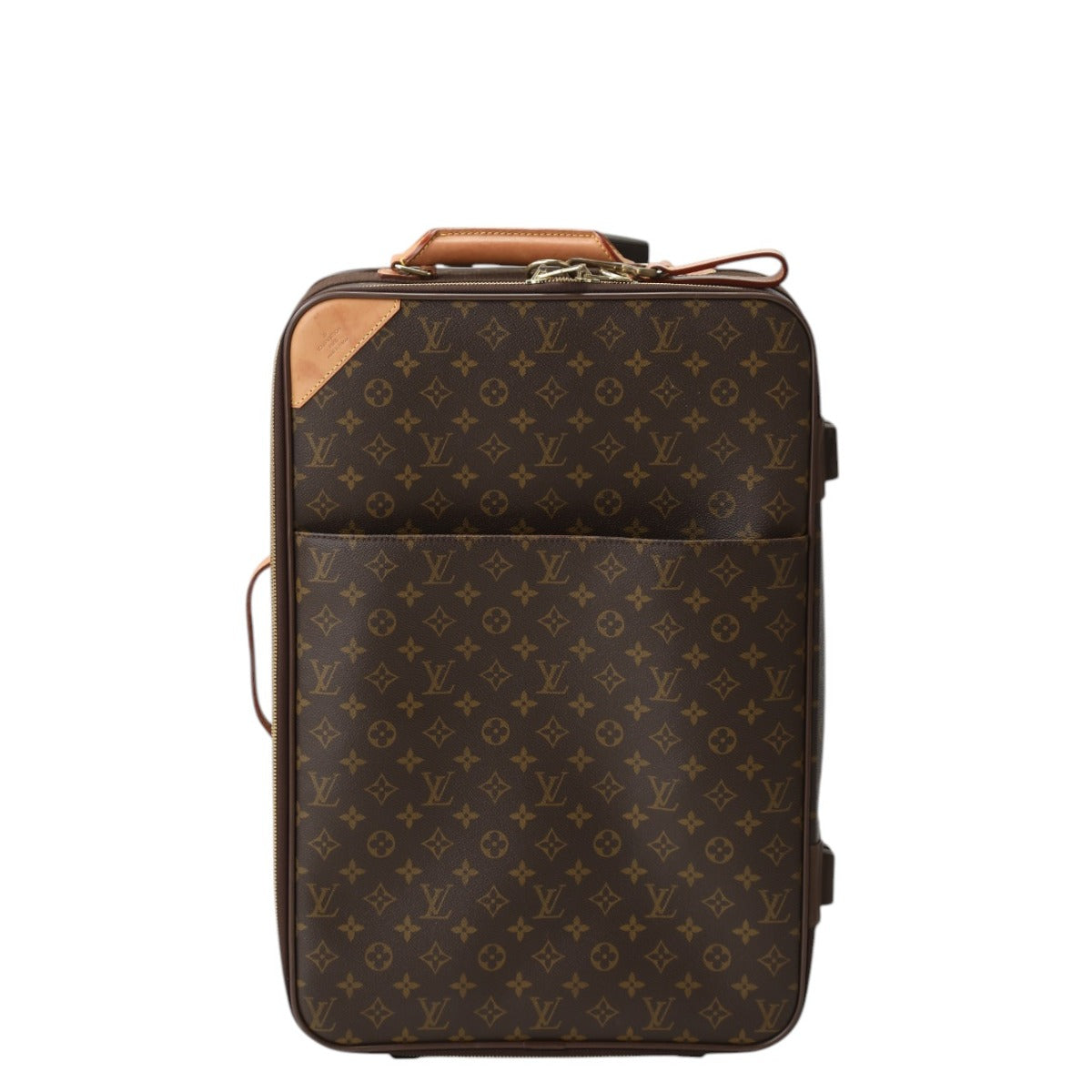 ルイヴィトン LOUIS VUITTON キャリーバッグ
 キャスター付き旅行かばん モノグラム ペガス55  モノグラムキャンバス M23294 ブラウン LV
 【SS】
 【中古】