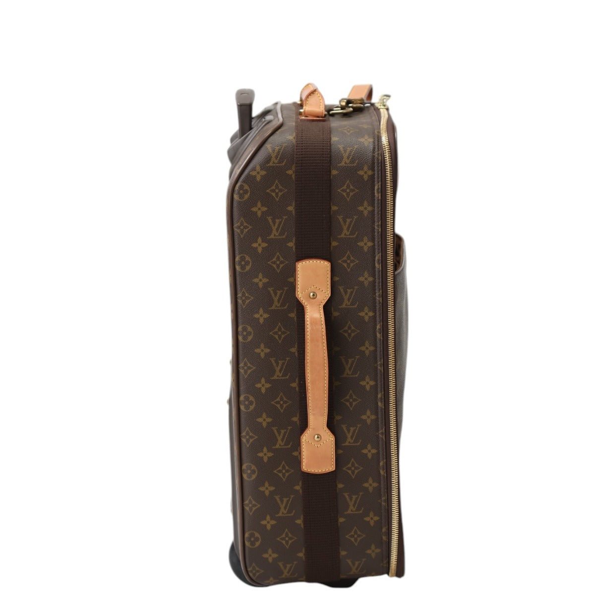 ルイヴィトン LOUIS VUITTON キャリーバッグ
 キャスター付き旅行かばん モノグラム ペガス55  モノグラムキャンバス M23294 ブラウン LV
 【SS】
 【中古】