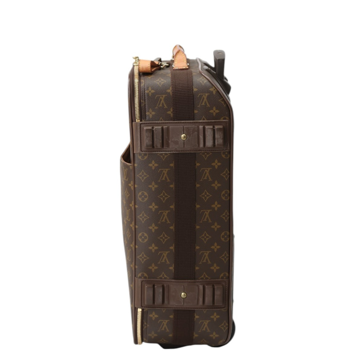 ルイヴィトン LOUIS VUITTON キャリーバッグ
 キャスター付き旅行かばん モノグラム ペガス55  モノグラムキャンバス M23294 ブラウン LV
 【SS】
 【中古】