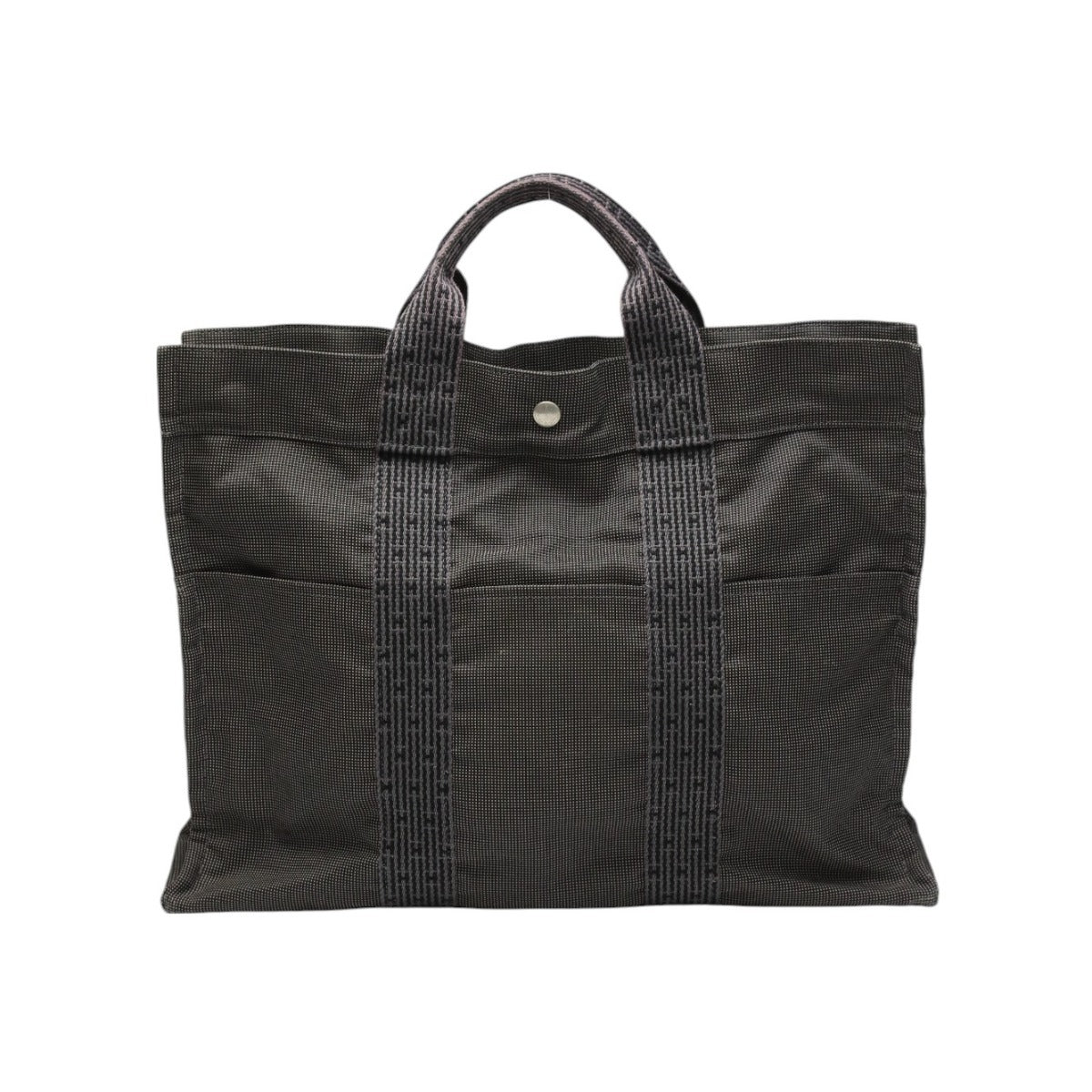 エルメス HERMES トートバッグ
 トートバッグ ビジネスバッグ エールライントートMM  キャンバス グレー 【SS】
 【中古】