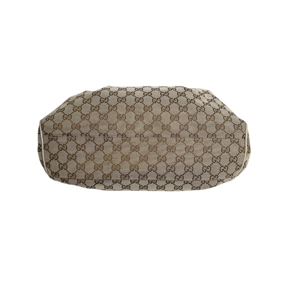 グッチ GUCCI トートバッグ
 トートバッグ GGキャンバス スーキーバッグ GGキャンバス 211944 ベージュ 【SS】
 【中古】