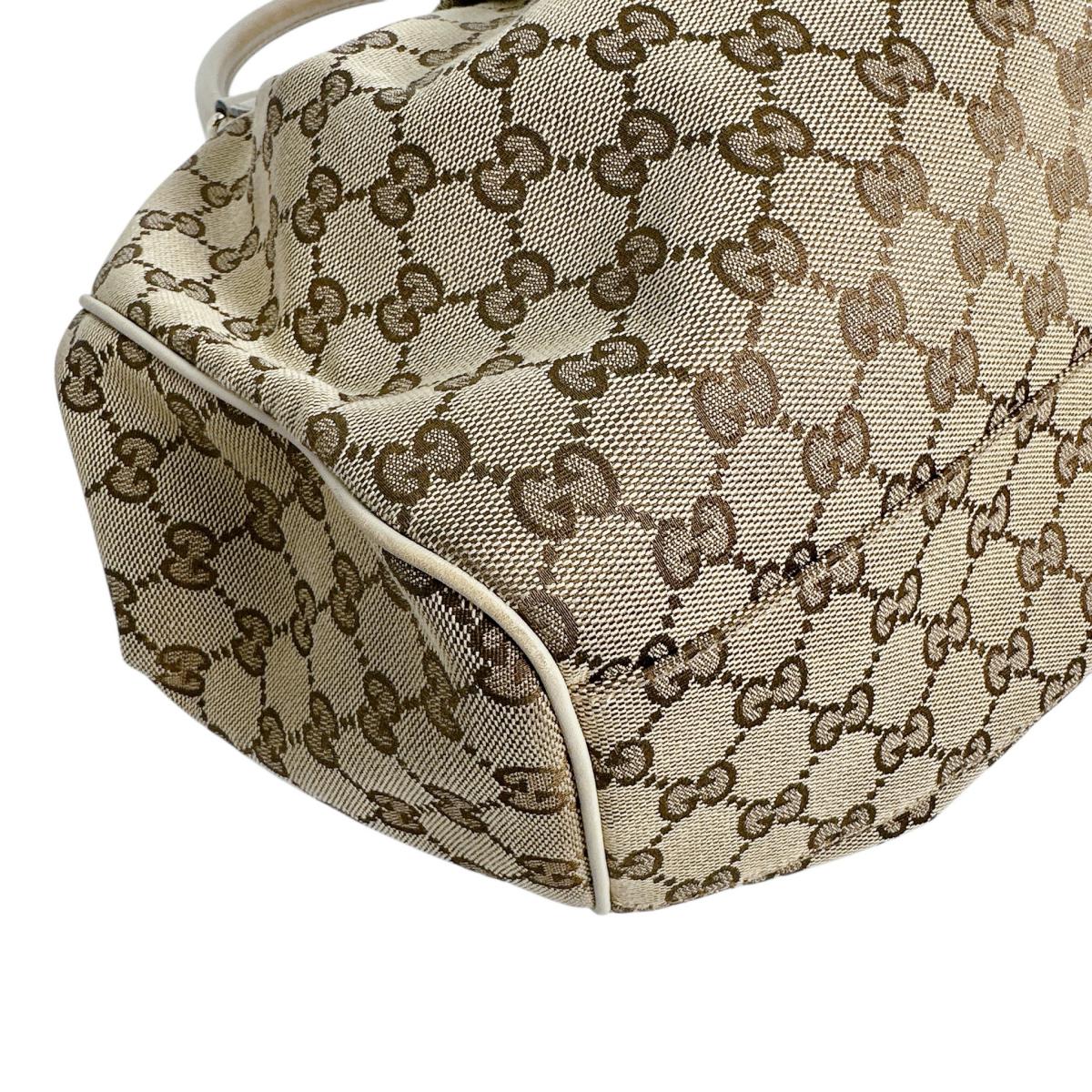 グッチ GUCCI トートバッグ
 トートバッグ GGキャンバス スーキーバッグ GGキャンバス 211944 ベージュ 【SS】
 【中古】