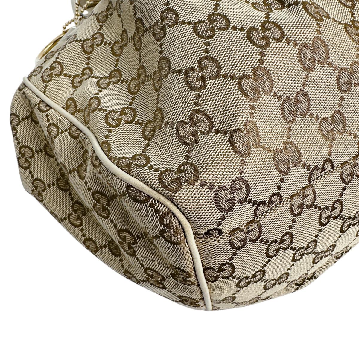 グッチ GUCCI トートバッグ
 トートバッグ GGキャンバス スーキーバッグ GGキャンバス 211944 ベージュ 【SS】
 【中古】
