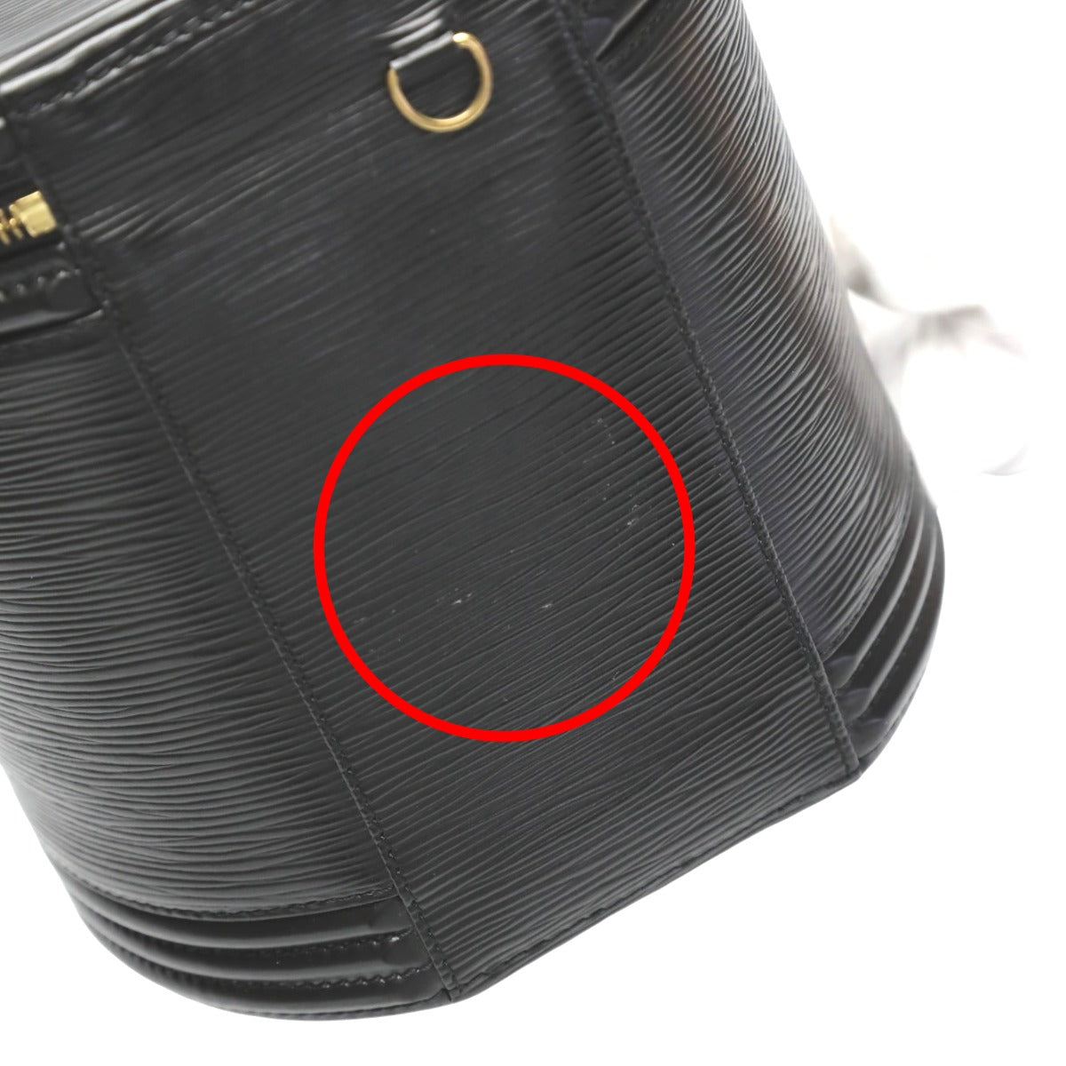 ルイヴィトン LOUIS VUITTON ハンドバッグ
 ハンドバッグ エピ  カンヌ エピレザー M48032 ブラック LV
 【SS】
 【中古】