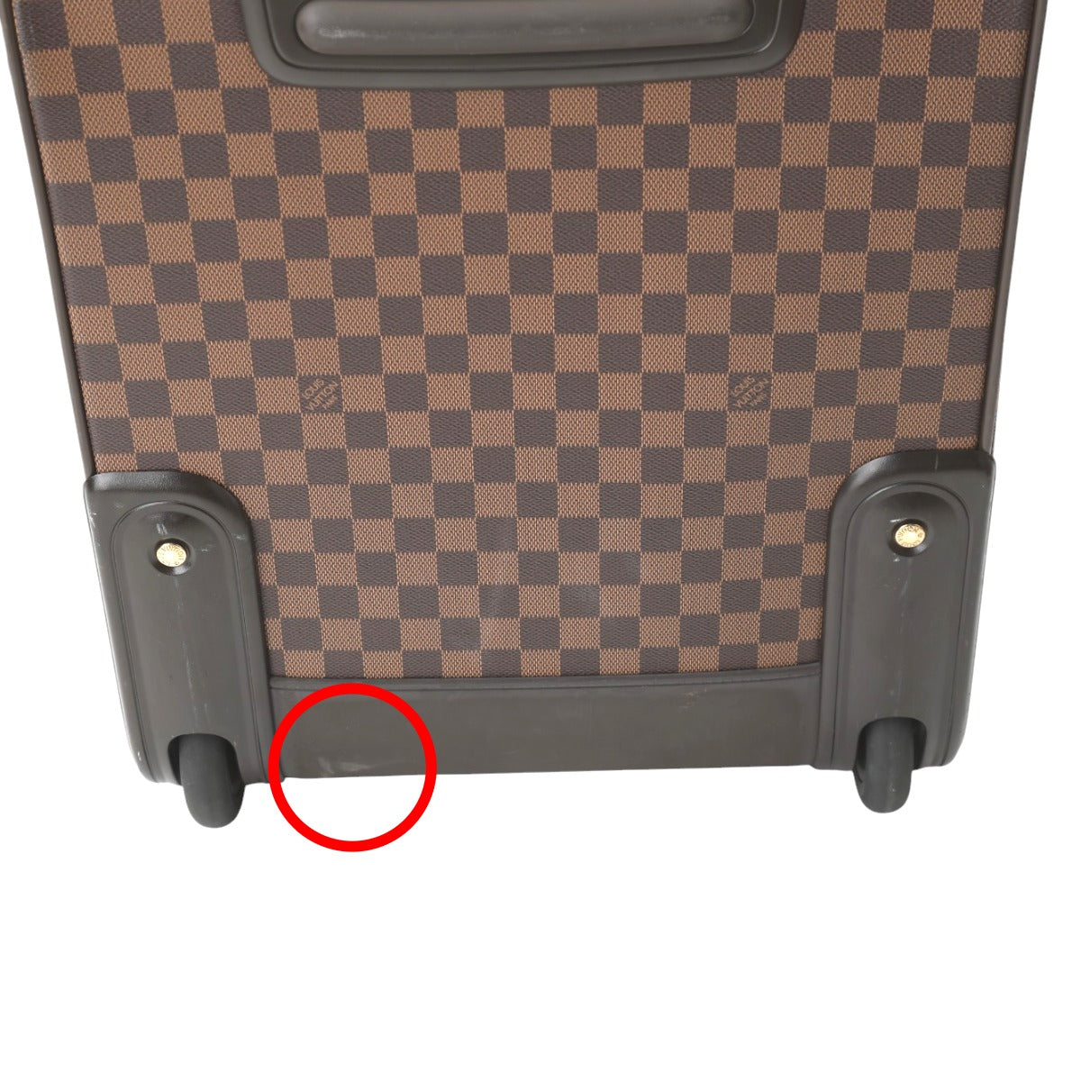 ルイヴィトン LOUIS VUITTON キャリーバッグ
 キャスター付き旅行かばん ダミエ ペガス45 ダミエキャンバス N23293 ブラウン LV
 【SS】
 【中古】