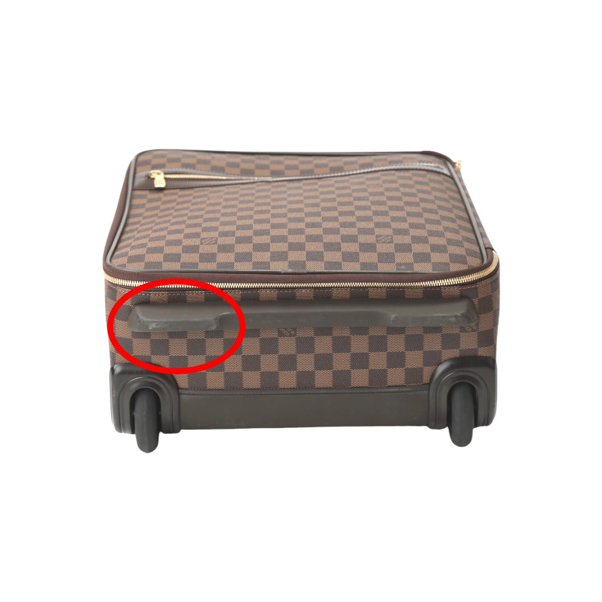 ルイヴィトン LOUIS VUITTON キャリーバッグ
 キャスター付き旅行かばん ダミエ ペガス45 ダミエキャンバス N23293 ブラウン LV
 【SS】
 【中古】