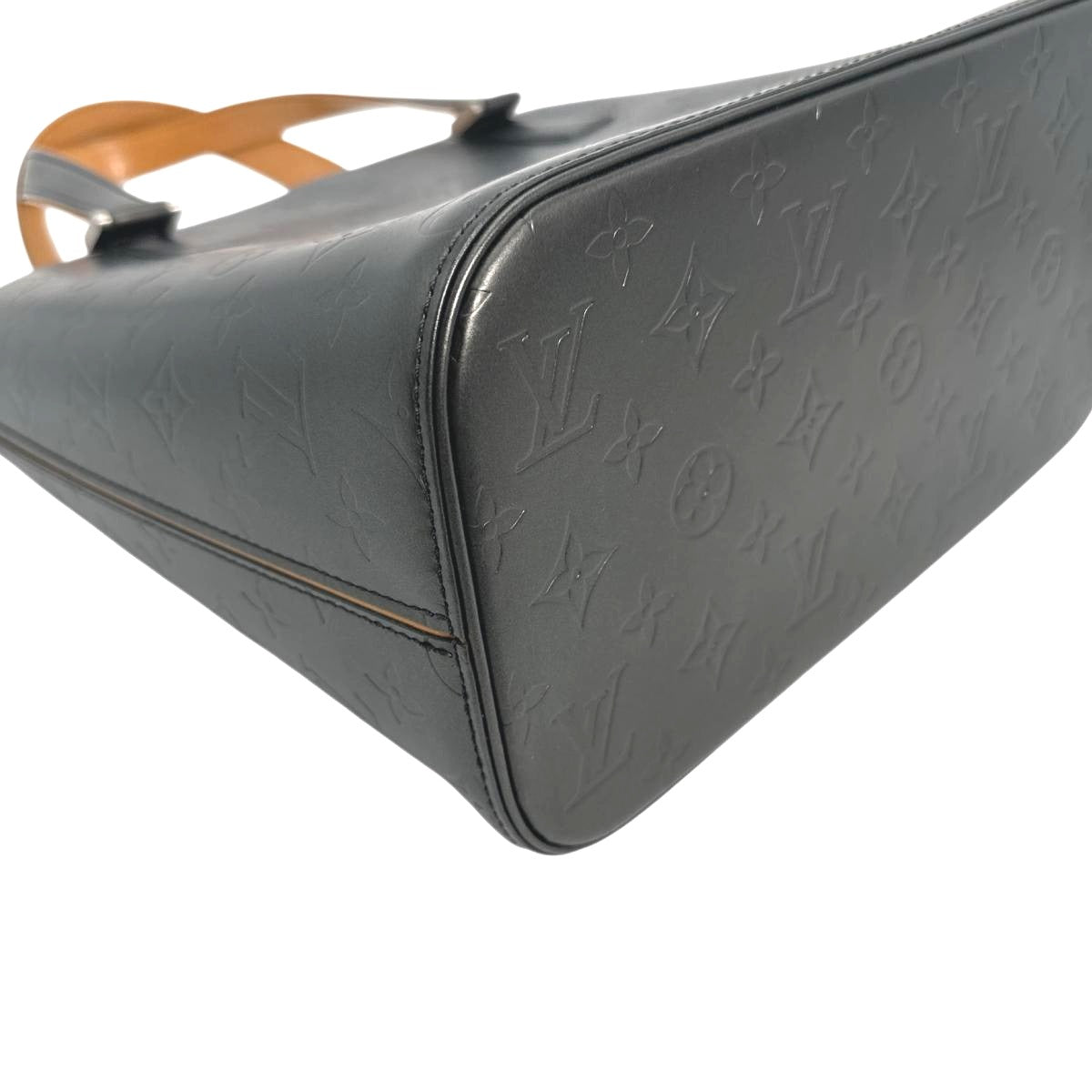 ルイヴィトン LOUIS VUITTON ハンドバッグ
 ハンドバッグ モノグラムマット ストックトン モノグラムマット M55112 ノワール LV
 【SS】
 【中古】