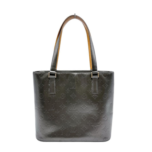 ルイヴィトン LOUIS VUITTON ハンドバッグ
 ハンドバッグ モノグラムマット ストックトン モノグラムマット M55112 ノワール LV
 【SS】
 【中古】