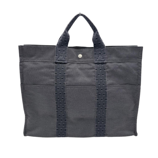 エルメス HERMES トートバッグ
 トートバッグ エールライン トートMM キャンバス グレー 【SS】
 【中古】