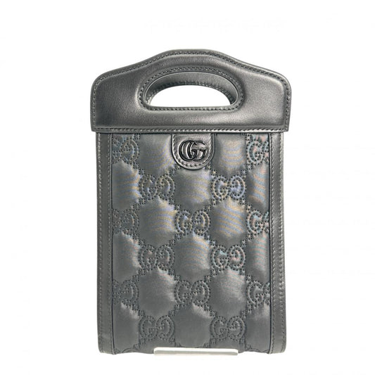 グッチ GUCCI ショルダーバッグ
 ショルダーバッグ 2WAYバッグ GGミニマトラッセ ナイロン 723776　 ブラック 【SS】
 【中古】