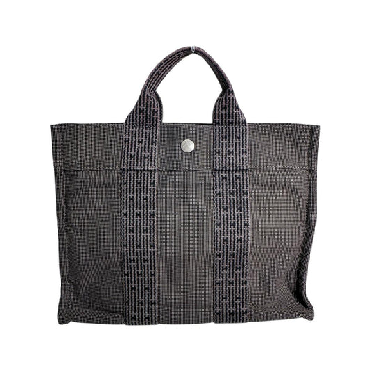 エルメス HERMES トートバッグ
 トートバッグ エールライン トートPM キャンバス グレー 【SS】
 【中古】