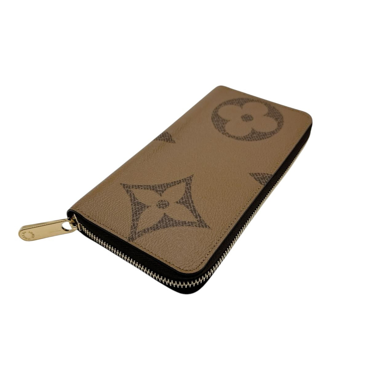 ルイヴィトン LOUIS VUITTON 長財布
 長財布 モノグラム  ジャイアントリバース モノグラムキャンバス M69353 ブラウン LV
 【SS】
 【中古】
