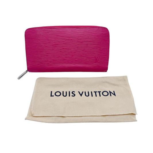 ルイヴィトン LOUIS VUITTON 長財布
 長財布 エピレザー ジッピーウォレット エピレザー M82050 ピンク LV
 【SS】
 【中古】