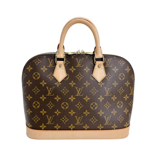 ルイヴィトン LOUIS VUITTON ハンドバッグ
 ハンドバッグ モノグラム アルマ モノグラムキャンバス M51130 ブラウン LV
 【SS】
 【中古】