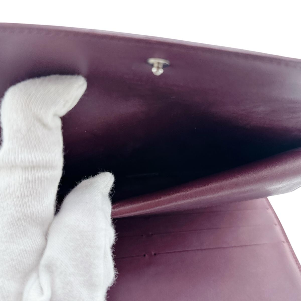 ルイヴィトン LOUIS VUITTON 長財布
 長財布 モノグラム ポルトトレゾールインターナショナル モノグラムマット M65106 ヴィオレ LV
 【SS】
 【中古】