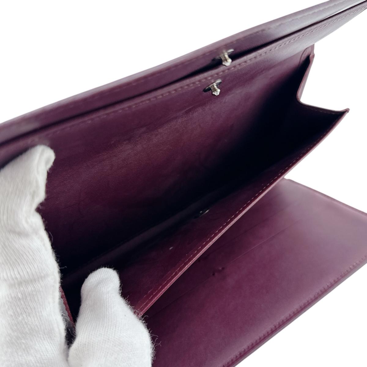 ルイヴィトン LOUIS VUITTON 長財布
 長財布 モノグラム ポルトトレゾールインターナショナル モノグラムマット M65106 ヴィオレ LV
 【SS】
 【中古】