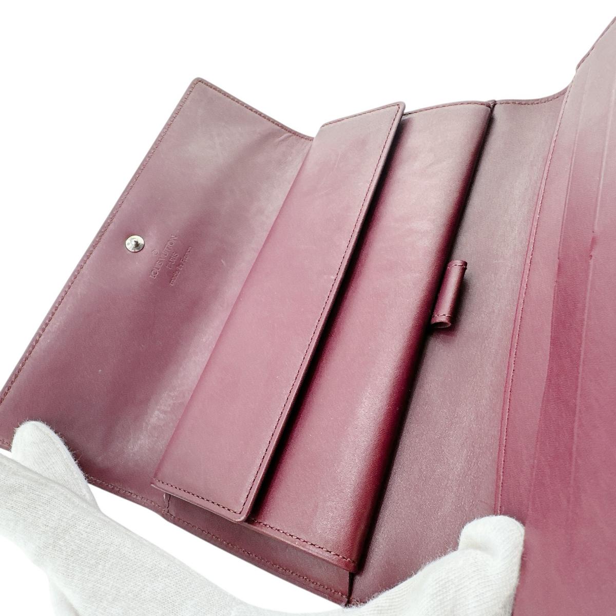 ルイヴィトン LOUIS VUITTON 長財布
 長財布 モノグラム ポルトトレゾールインターナショナル モノグラムマット M65106 ヴィオレ LV
 【SS】
 【中古】