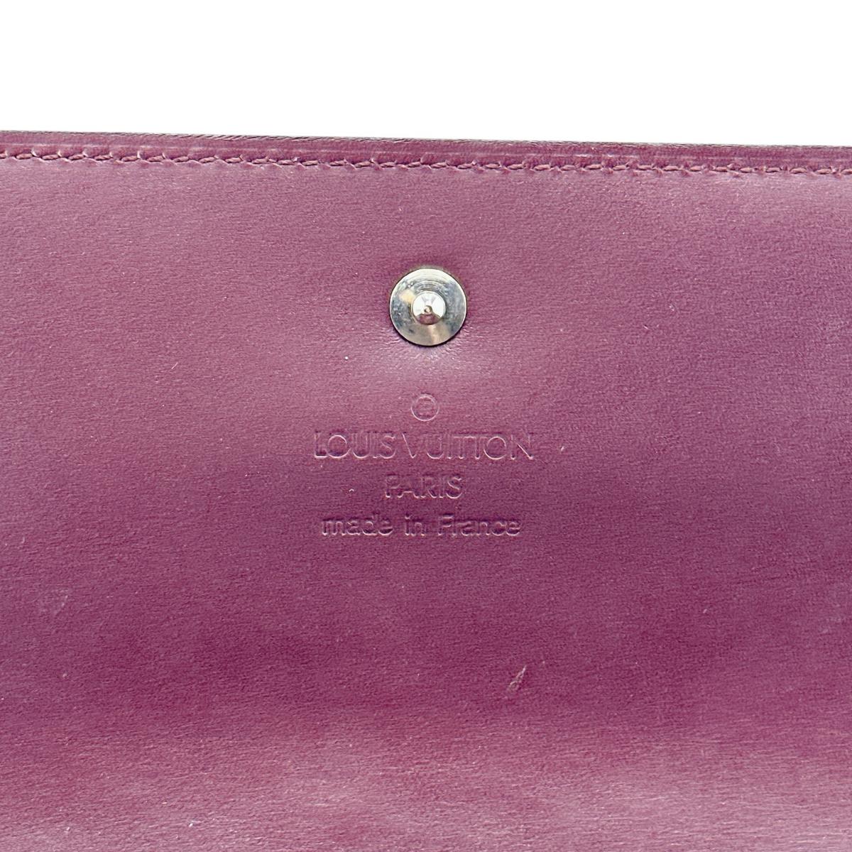 ルイヴィトン LOUIS VUITTON 長財布
 長財布 モノグラム ポルトトレゾールインターナショナル モノグラムマット M65106 ヴィオレ LV
 【SS】
 【中古】