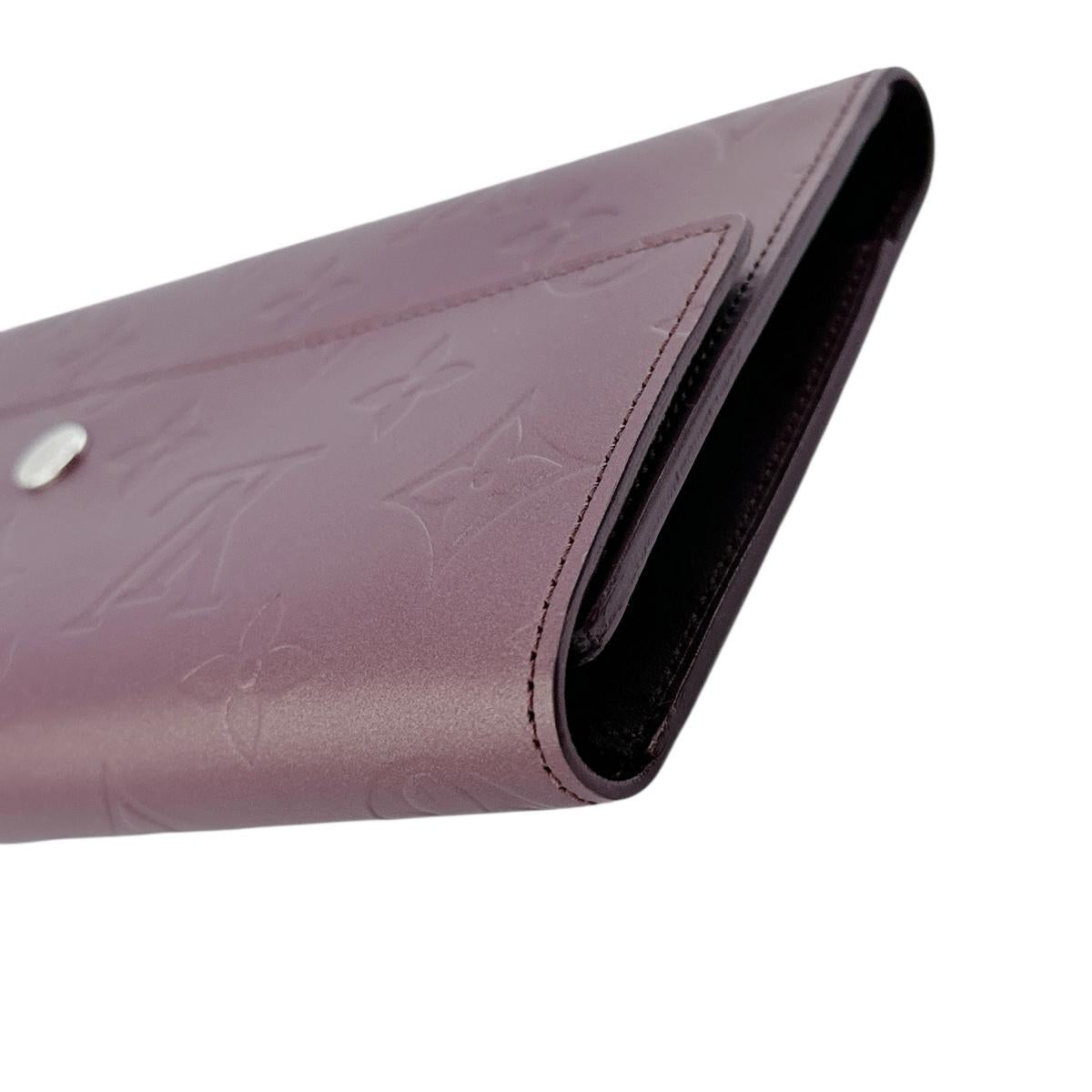 ルイヴィトン LOUIS VUITTON 長財布
 長財布 モノグラム ポルトトレゾールインターナショナル モノグラムマット M65106 ヴィオレ LV
 【SS】
 【中古】