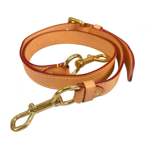 ルイヴィトン LOUIS VUITTON ショルダーストラップ
 ショルダーストラップ ヌメ革 バンドリエール ヌメ革 J00109 ベージュ LV
 【SS】
 【中古】