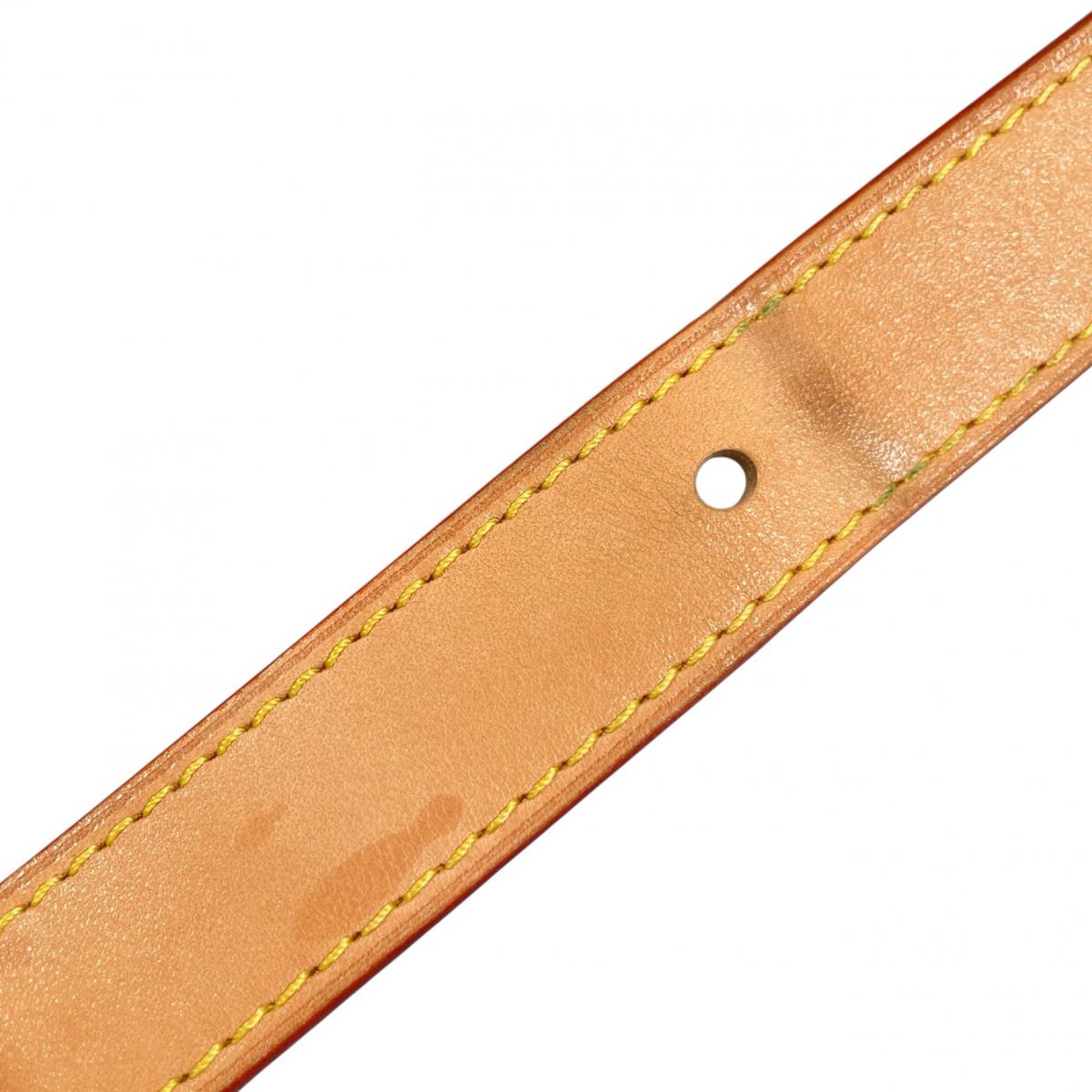ルイヴィトン LOUIS VUITTON ショルダーストラップ
 ショルダーストラップ ヌメ革 バンドリエール ヌメ革 J00109 ベージュ LV
 【SS】
 【中古】