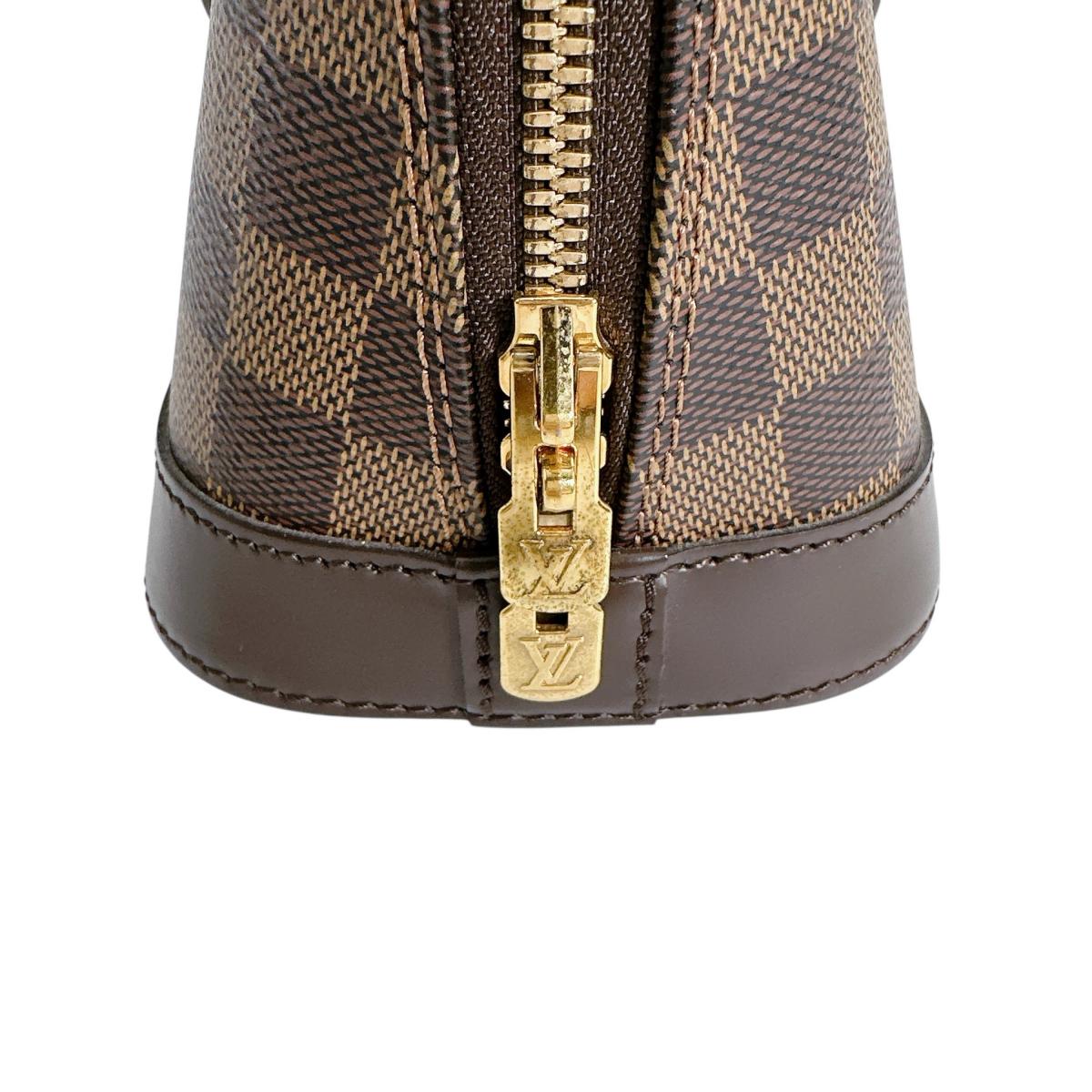 ルイヴィトン LOUIS VUITTON ハンドバッグ
 2WAYバッグ ダミエ アルマBB ダミエキャンバス N41221 ブラウン LV
 【SS】
 【中古】