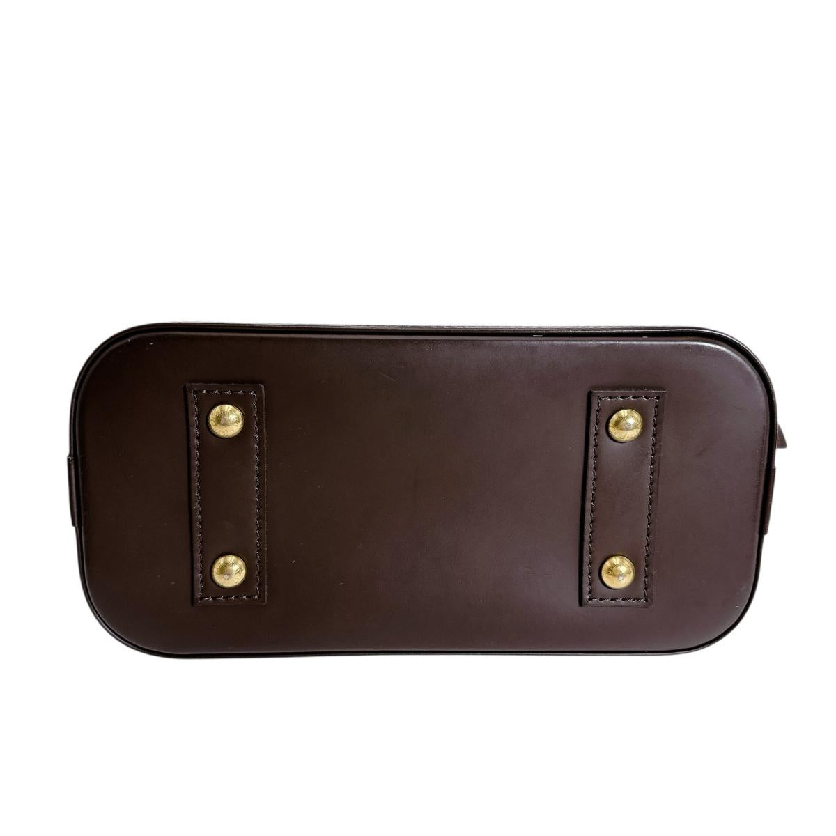 ルイヴィトン LOUIS VUITTON ハンドバッグ
 2WAYバッグ ダミエ アルマBB ダミエキャンバス N41221 ブラウン LV
 【SS】
 【中古】