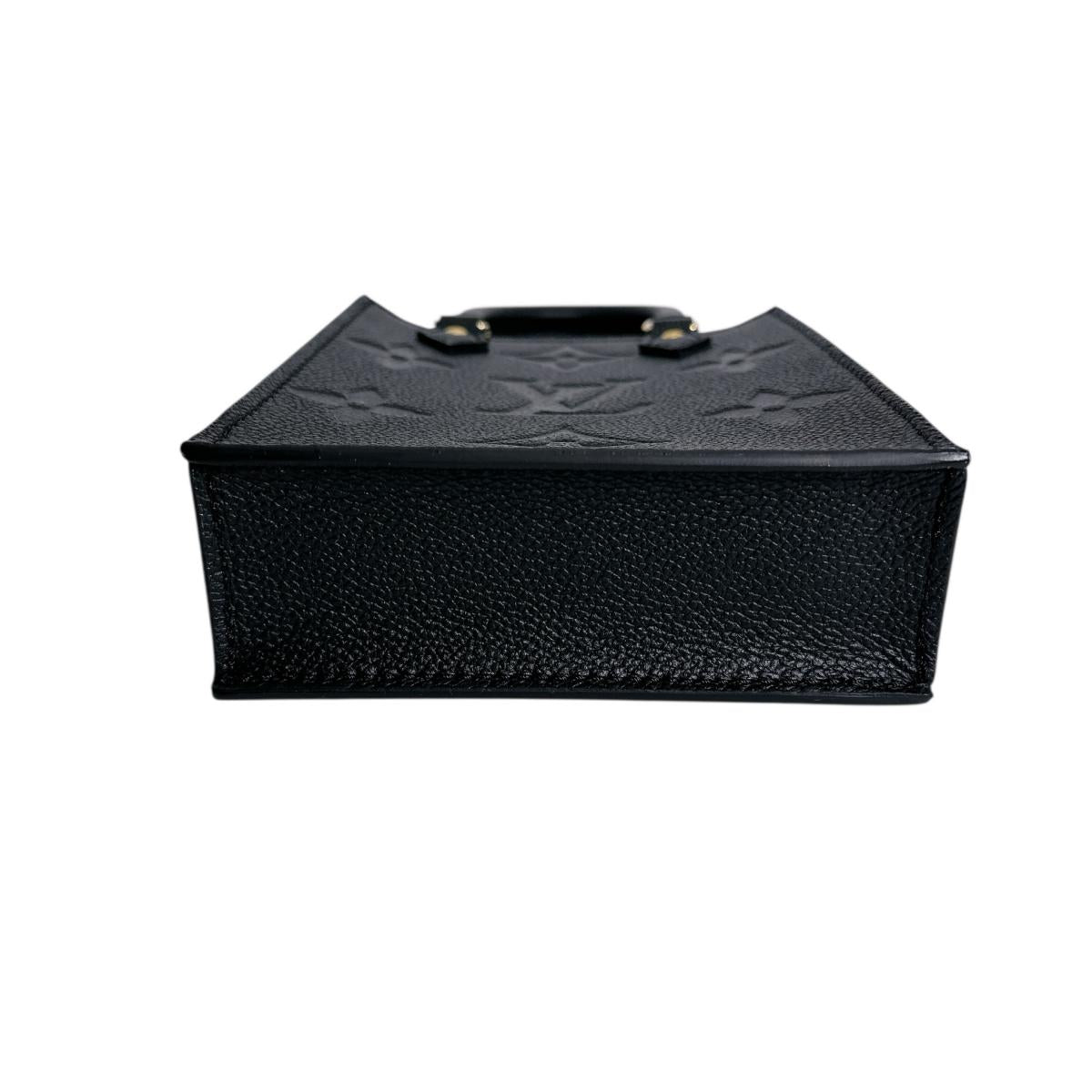 ルイヴィトン LOUIS VUITTON ショルダーバッグ
 ショルダーバッグ モノグラム プティット・サックプラ モノグラムアンプラント M81417 ブラック LV
 【中古】