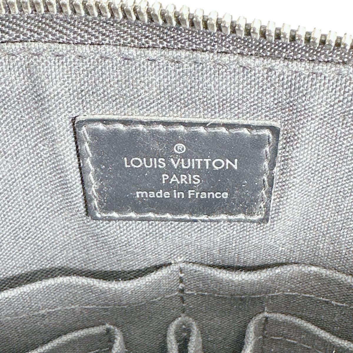 ルイヴィトン LOUIS VUITTON ビジネスバッグ
 ブリーフケース ダミエグラフィット ポルトドキュマンジュール ダミエグラフィットキャンバス N48224 ブラック LV
 【SS】
 【中古】