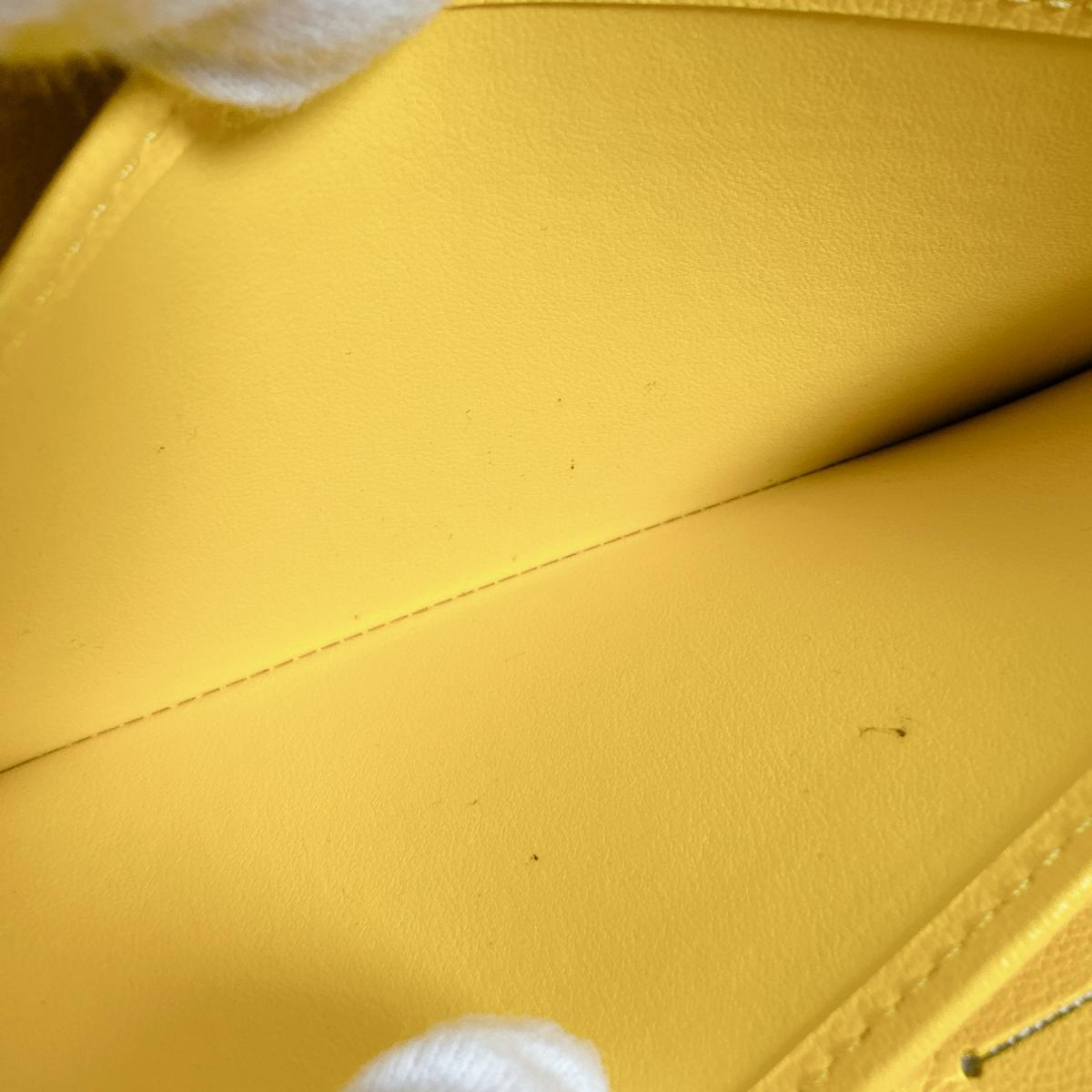 ルイヴィトン LOUIS VUITTON 長財布
 ジッピーウォレット アンプラント ラウンドファスナー モノグラムアンプラント M13699 イエロー LV
 【SS】
 【中古】